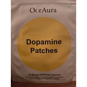OceAura Dopamine Patches 30 Mental Wellness Patches Mood Support Positivity